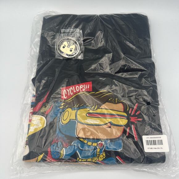 Funko POP! X-Men T-Shirt & Xavier Pin Collector Corps Box NEW 3XL 20th Anniv - Picture 2 of 7